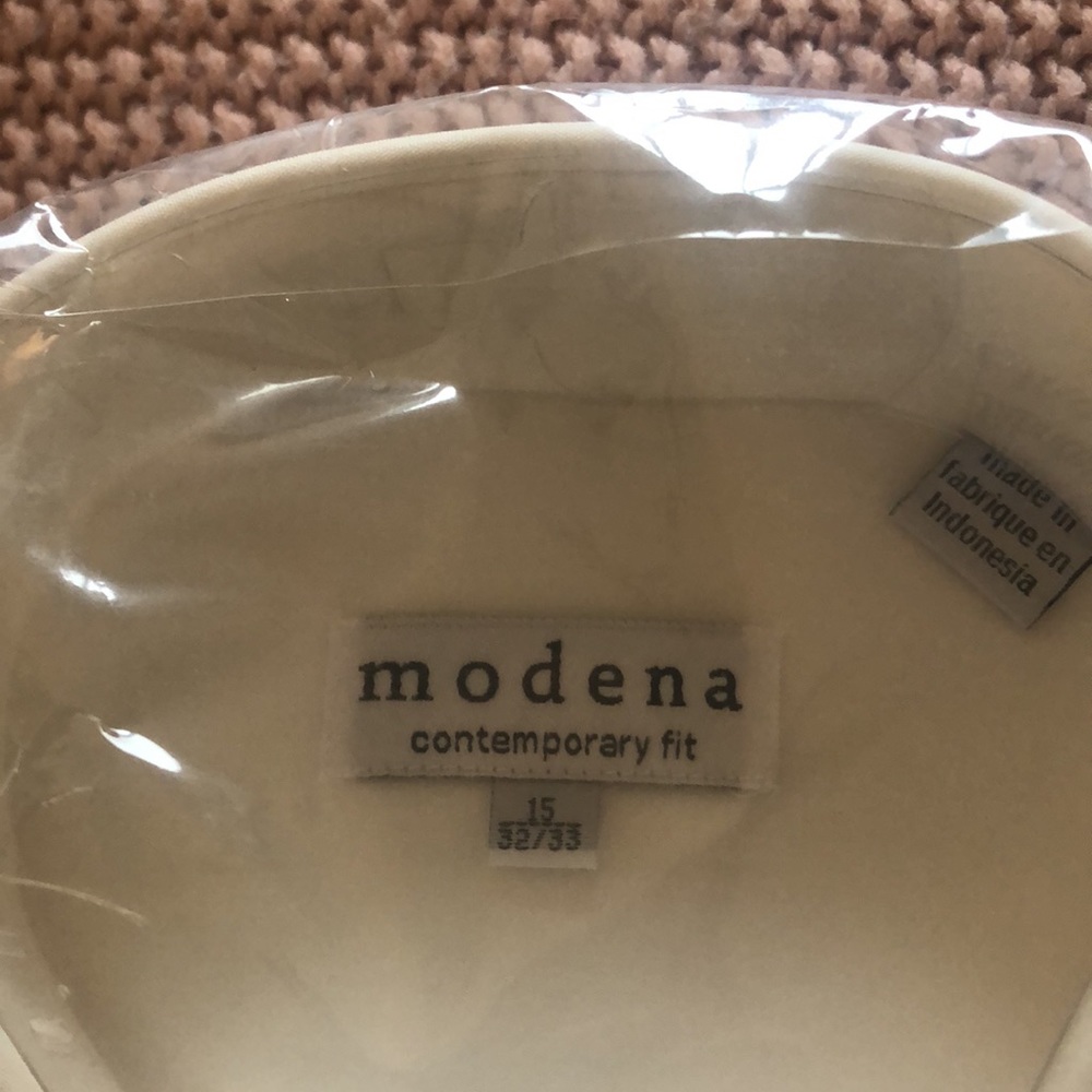 Formal Eggshell White Button Down - image 3